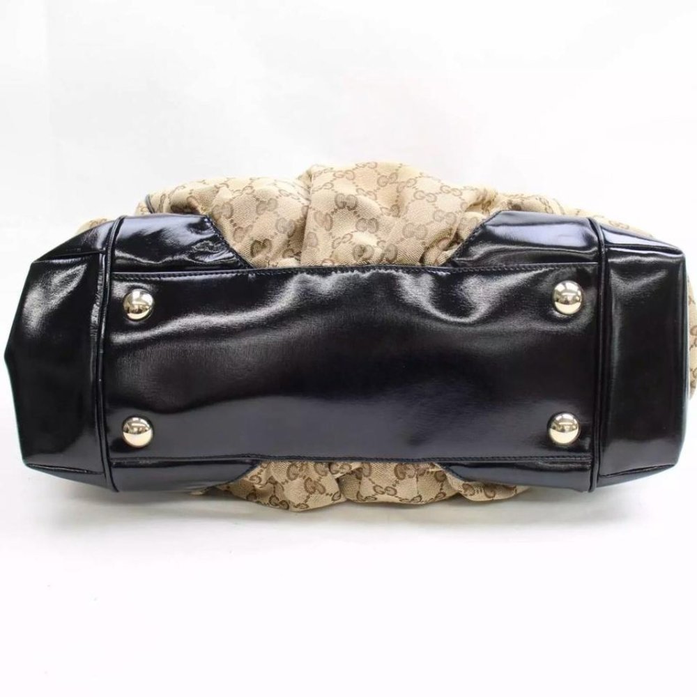 Authentic GUCCI Monogram Canvas Full Moon Extra Large Tote - Picture 4 of 6